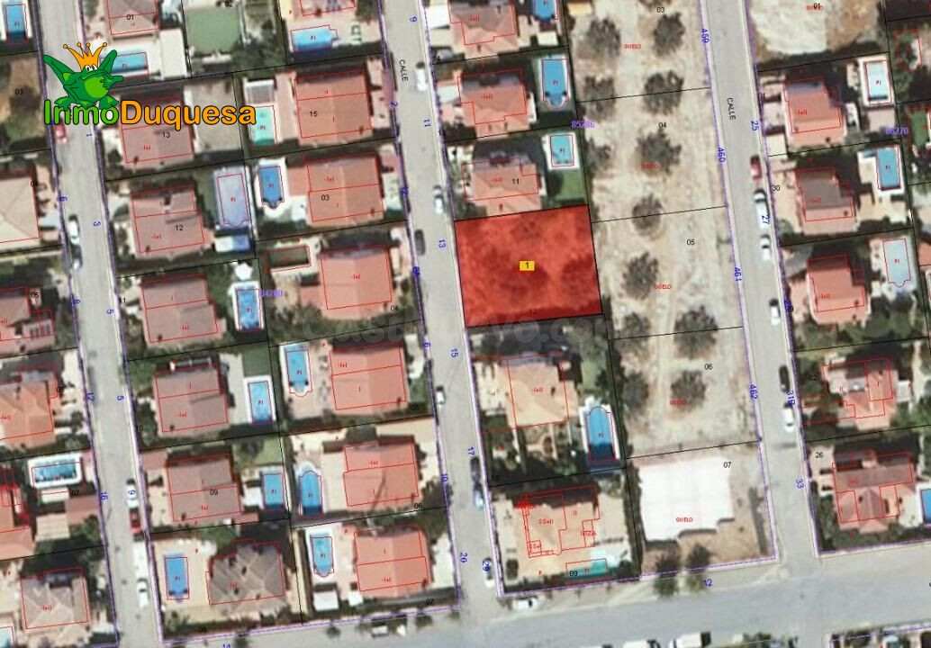Solar urbano de 500 m2 en Cullar Vega