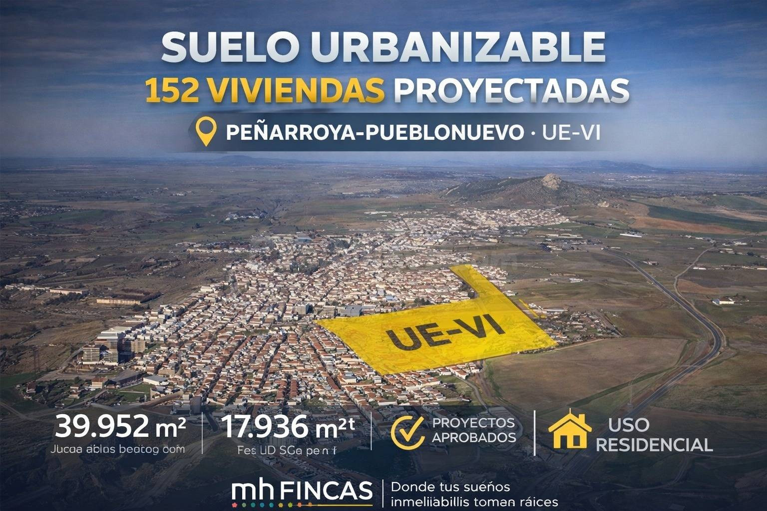 ACTIVO RESIDENCIAL ESTRATÉGICO · UE-VI · PEÑARROYA-PUEBLONUEVO (CÓRDOBA)