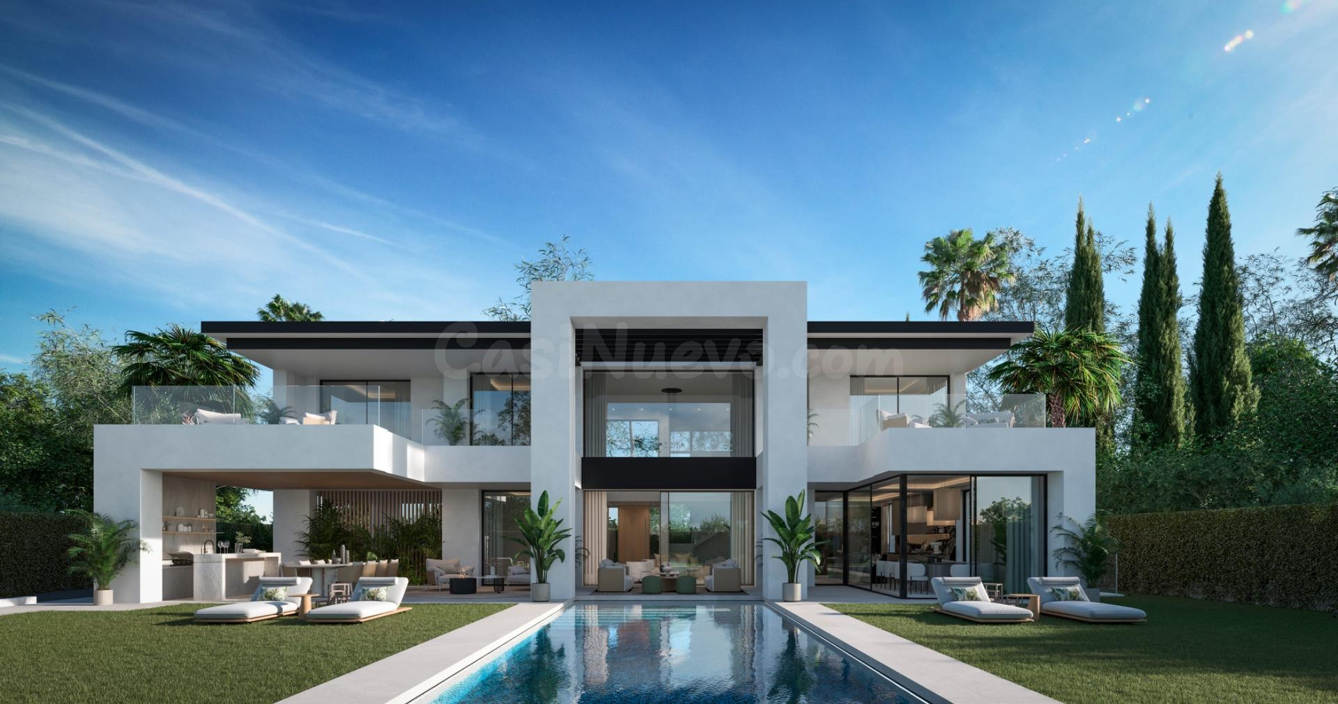 VILLAS DE LUJO DE OBRA NUEVA EN ESTEPONA