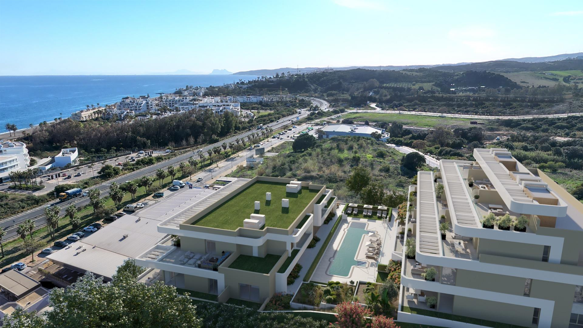 VIVIENDAS SOBRE PLANO EN ESTEPONA A UN PASO DEL MAR
