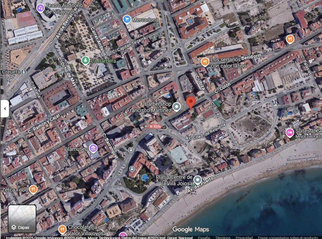 Terreno urbano en el centro de La Vila segunda línea