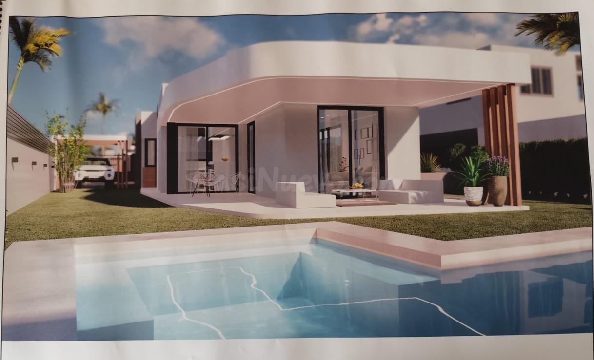 PARCELA URBANA EN ENTRENÚCLEOS (DOS HERMANAS) CON PROYECTO DE VIVIENDA DE DISEÑO, PISCINA