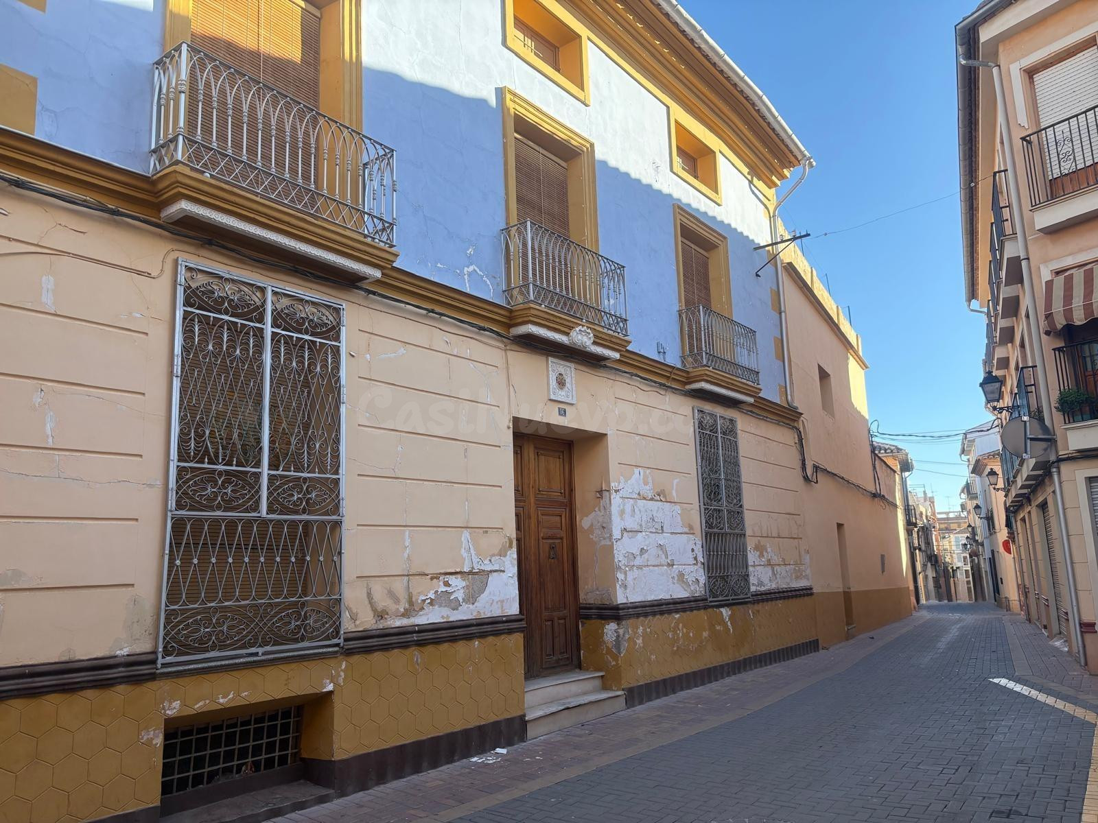 Casa señorial en el casco antiguo de jumilla