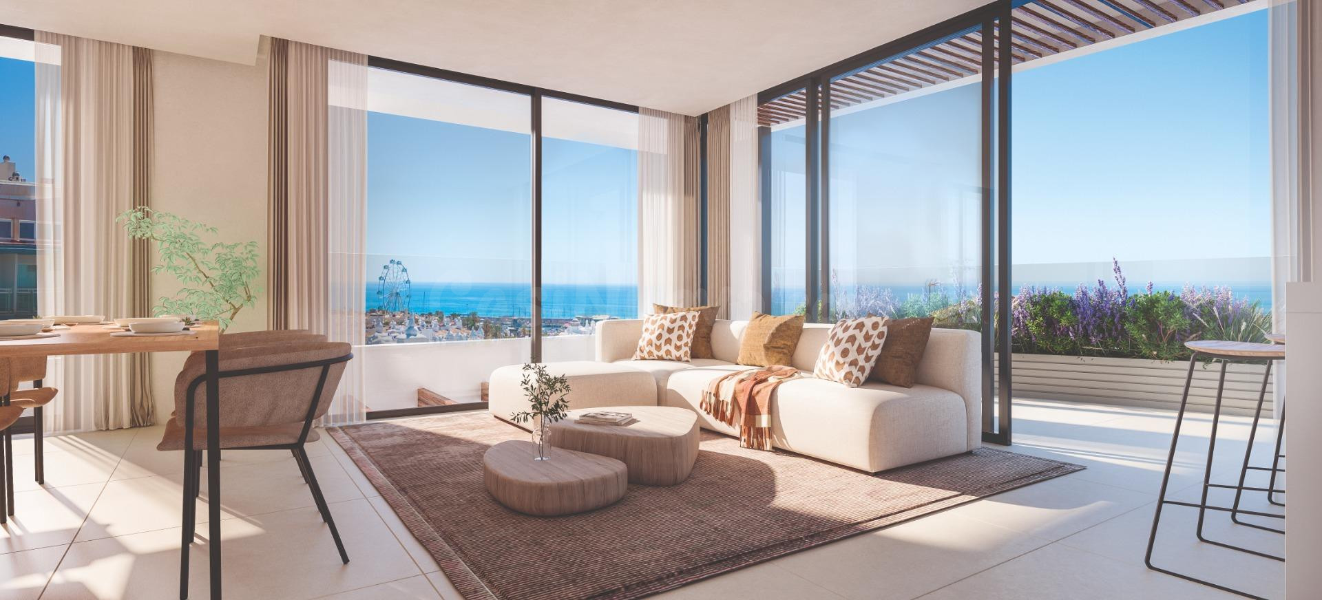 Exclusivo Apartamento 3 DORM, 140 m2 A ESTRENAR en PUERTO MARINA, Benalmádena!!! A 50 m del Mar!!!