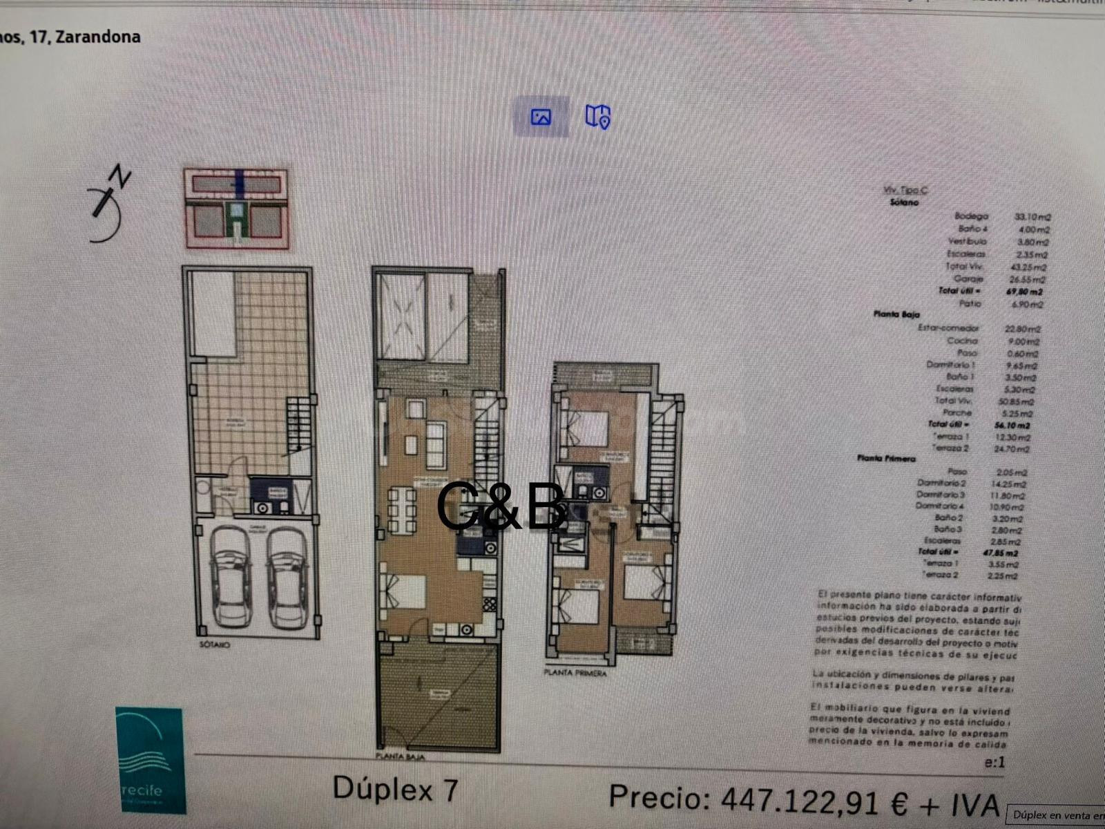 DUPLEX EN LA FLOTA - MURCIA