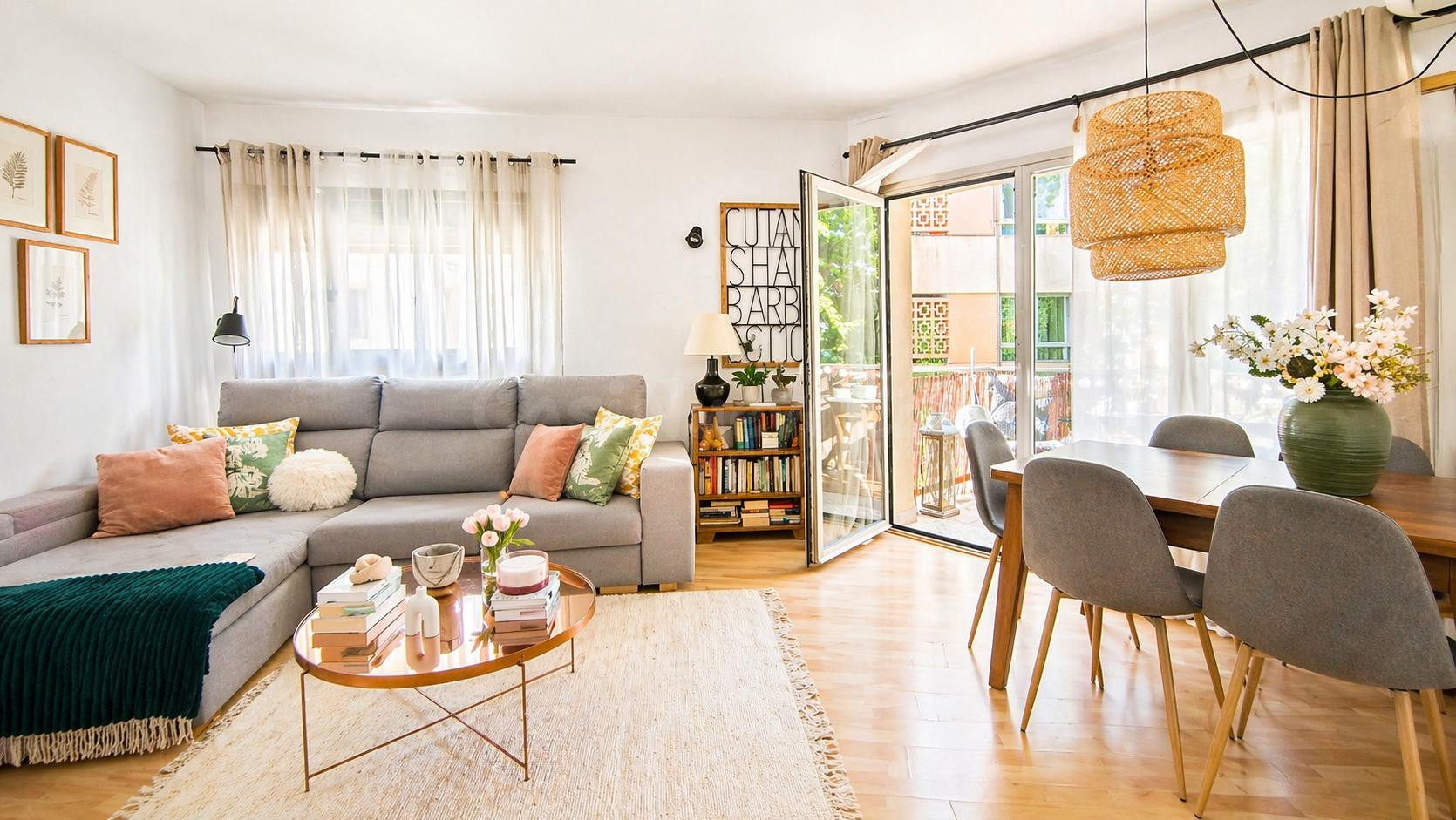 Piso en esquina en Palma con balcón, 3 habitaciones y mucha luz en zona demandada