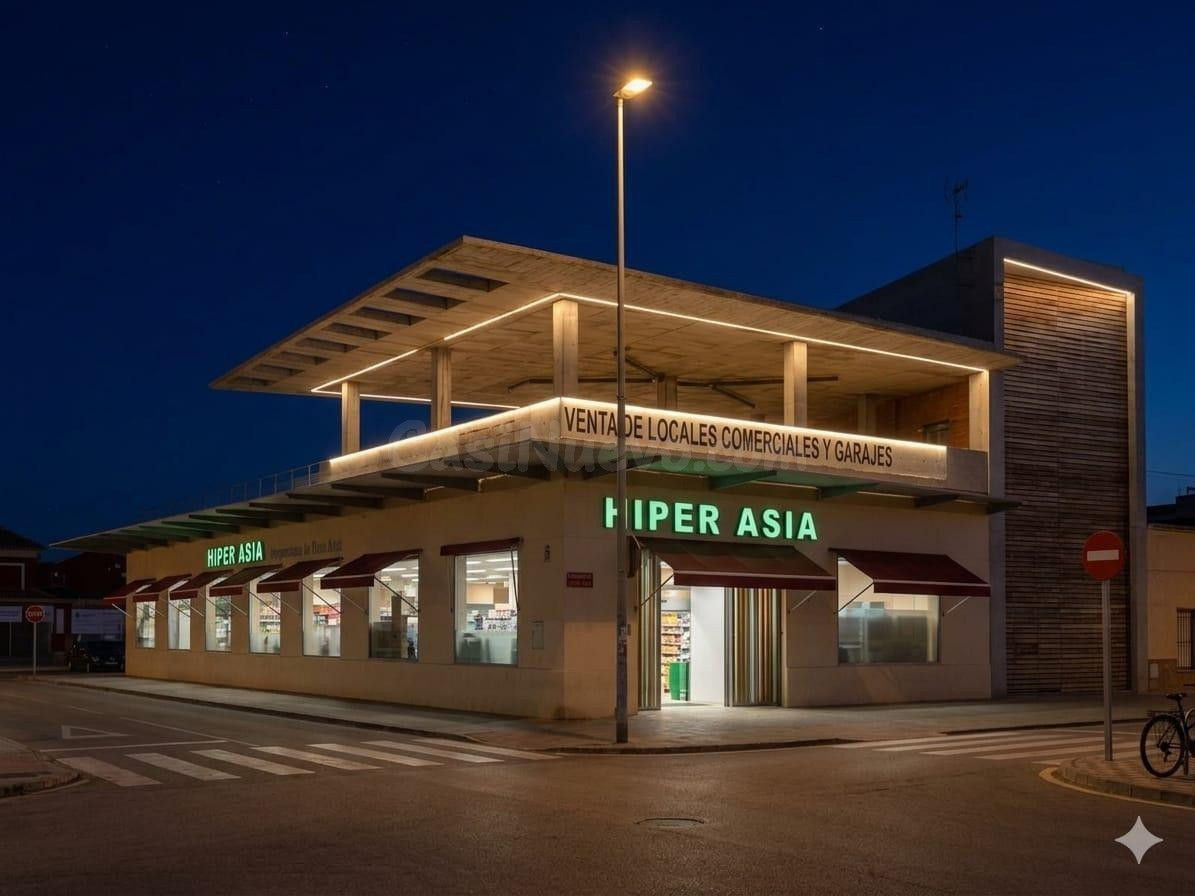 LOCAL COMERCIAL EN VENTA EN EL CENTRO DEL PUERTO DE MAZARRÓN CON GRAN TERRAZA