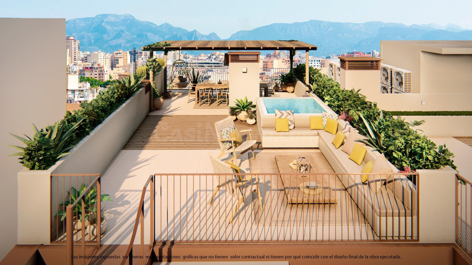 LUJOSOS APARTAMENTOS A ESTRENAR con Piscina- Santa Catalina/Son Espanyolet -
