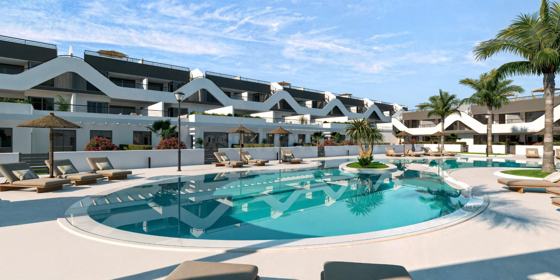 Apartamento de tres dormitorios de nueva construcción cerca de Alfaz del Pi