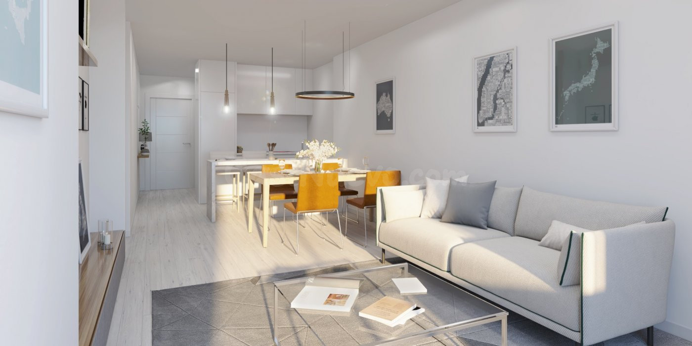 Apartamento de 2 dormitorios y 2 baños en Playa Flamenca, Orihuela Costa