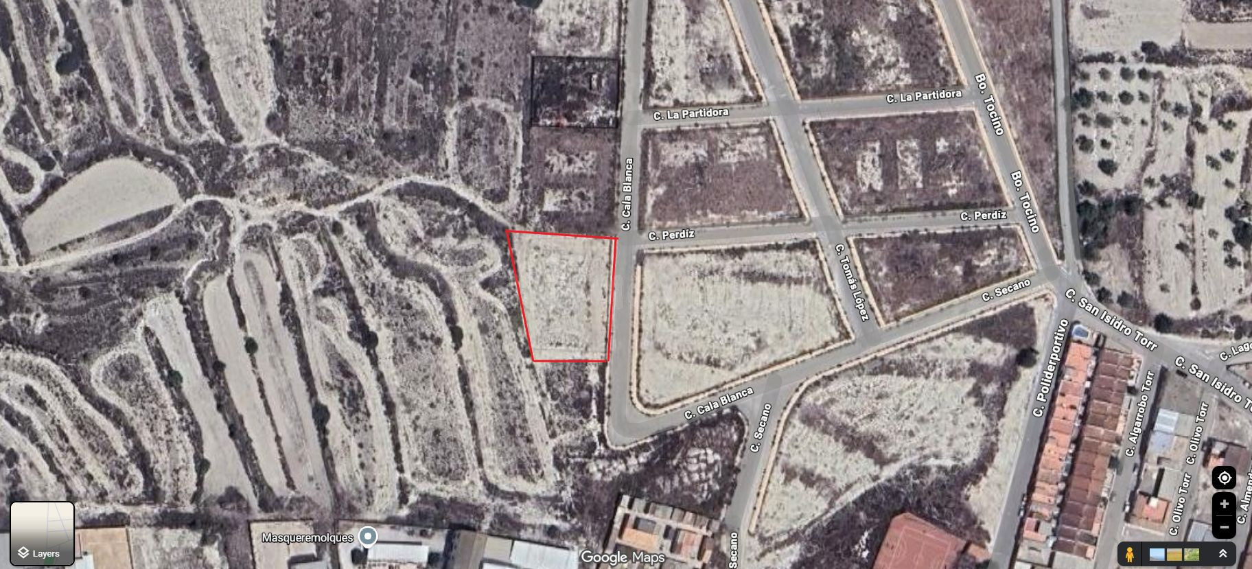 Parcela en venta - Desamparados-Hurchillo-Torremendo