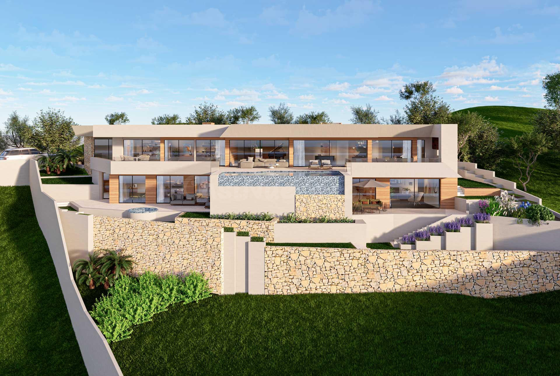 Villa 6 habitaciones 836m² en venta - Benissa pueblo