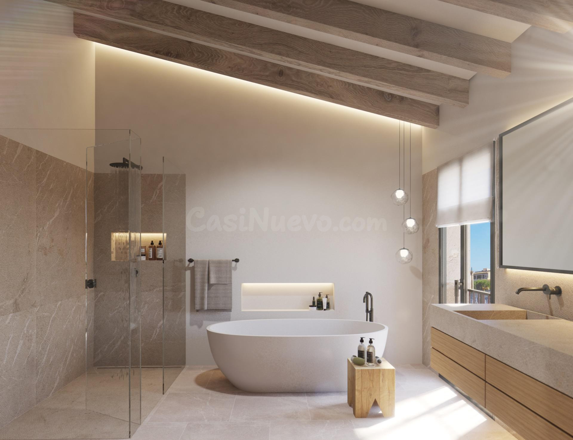 Pareado 4 habitaciones 240m² en venta - Centro de Santa Marí - foto 5
