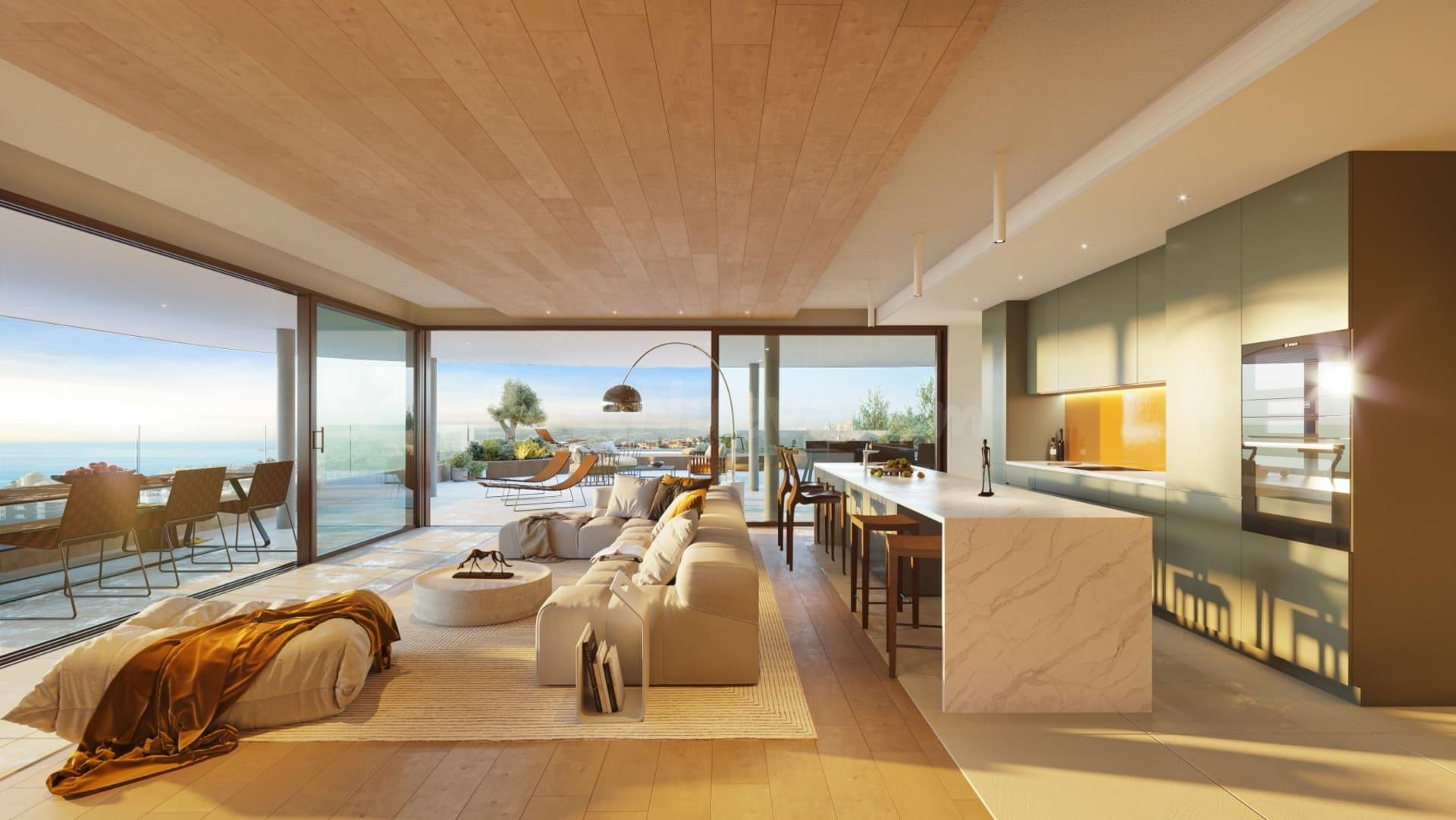 Ático 2 habitaciones 126m² en venta - Reserva del Higuerón