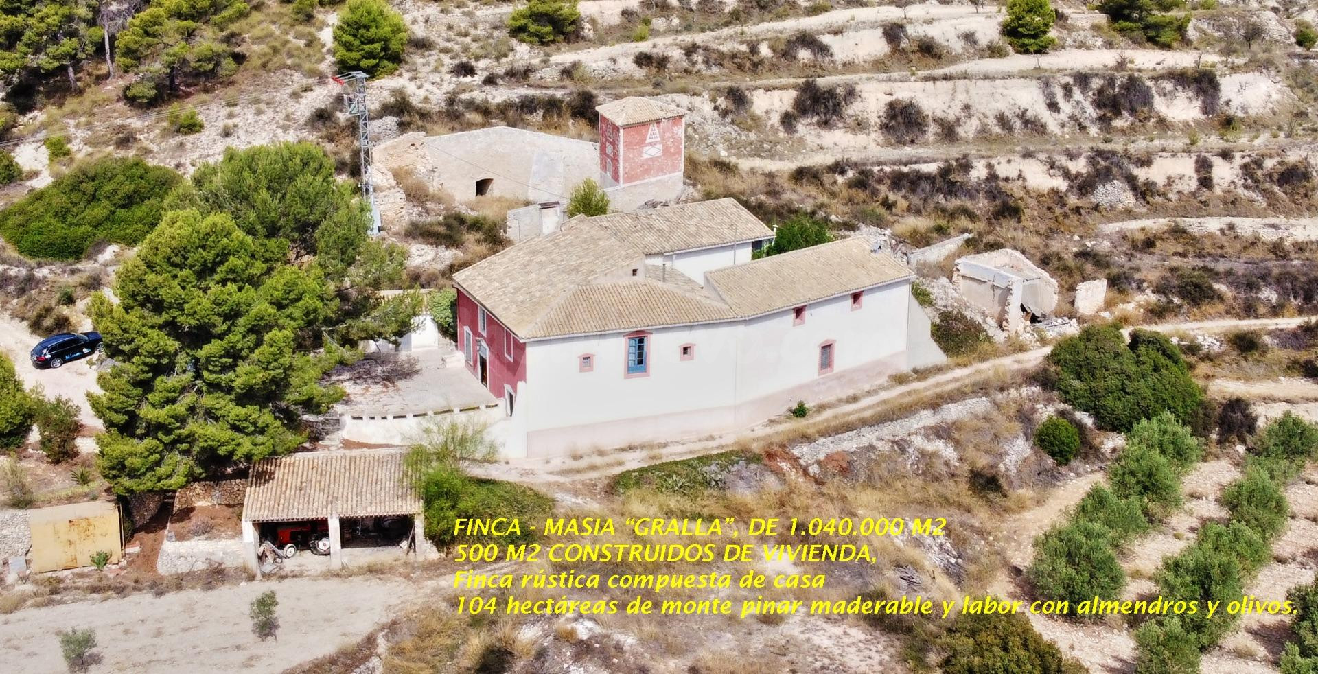 Finca rústica 10 habitaciones 522m² en venta - LA ROMANETA