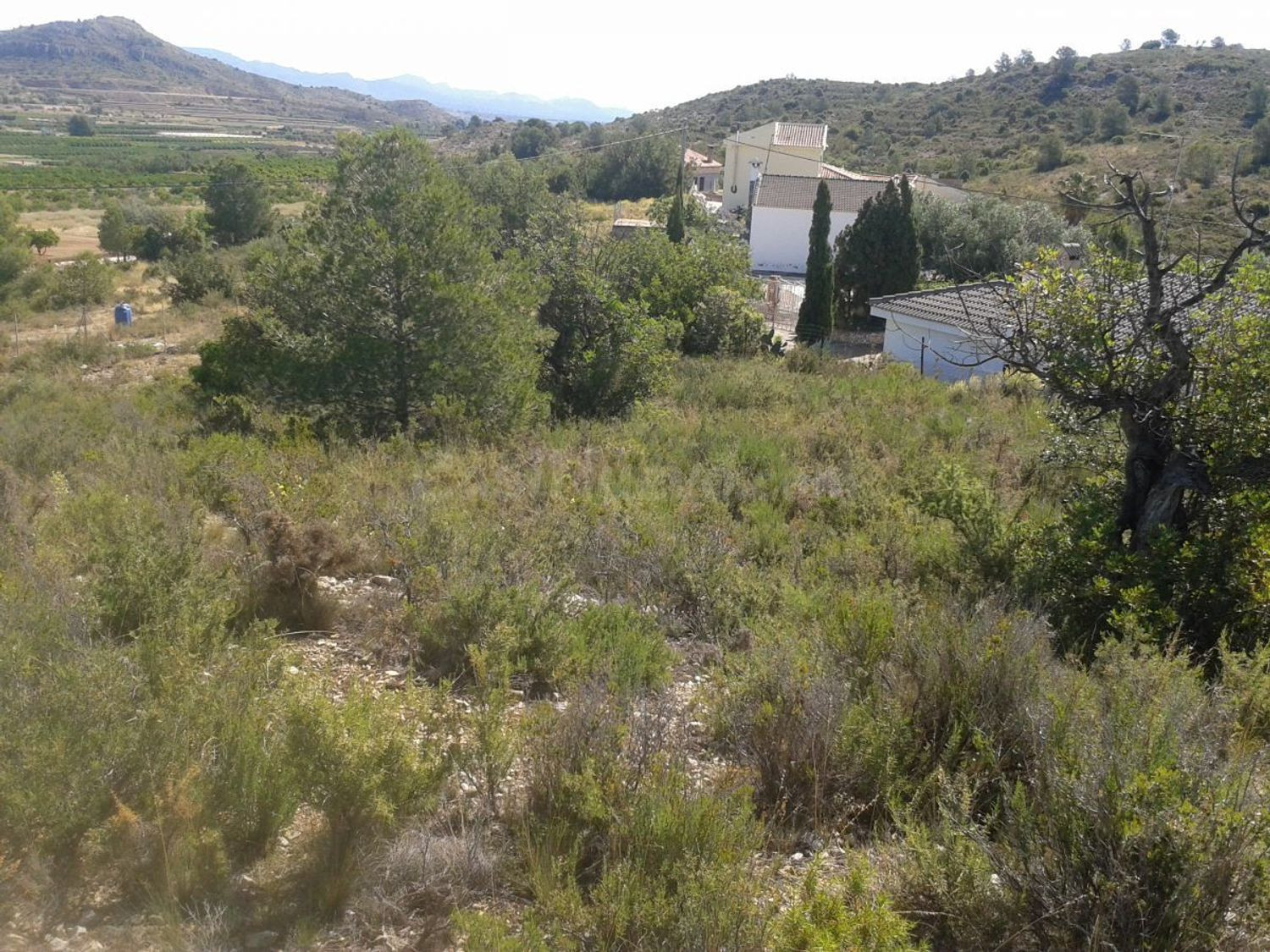 Parcela rústica de 2.733 m2 junto a zona de chalets en Benaguasil - Zona Cabezos