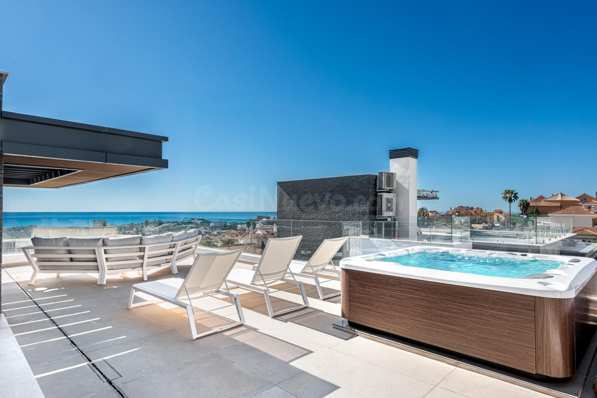 Moderna villa de lujo en La Cala de Mijas cerca de playa y golf