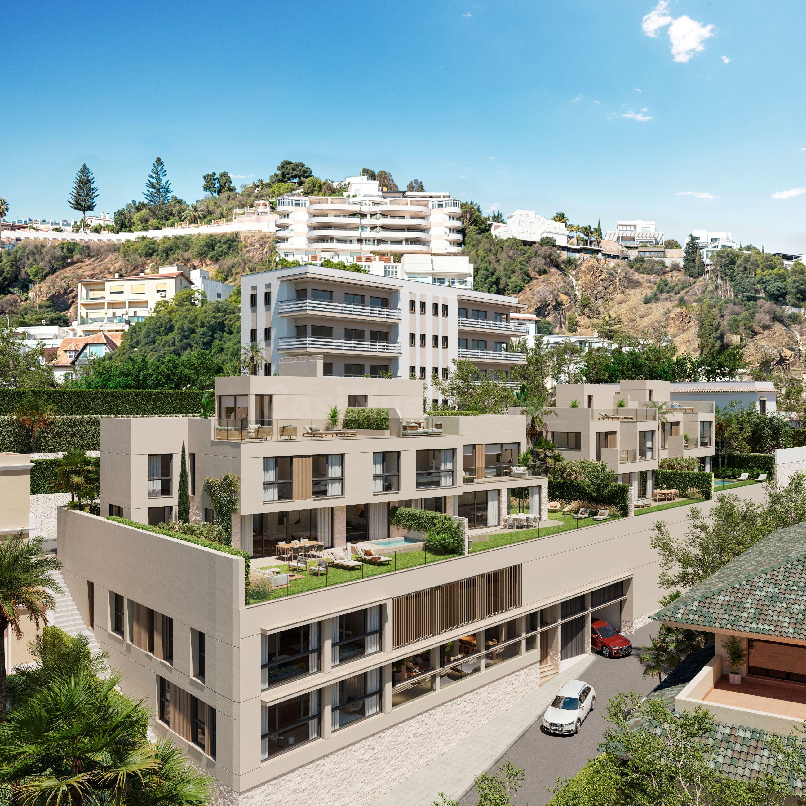 Ático 4 habitaciones 267m² en venta - Malagueta - Monte Sancha