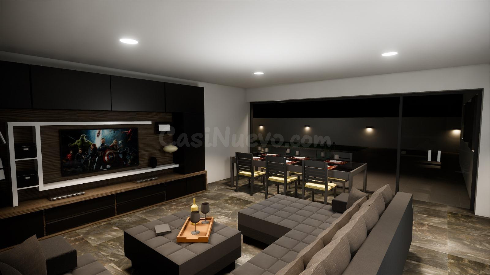 Casa de diseño en parcela de 985 m2 en Cúllar Vega (El Vento
