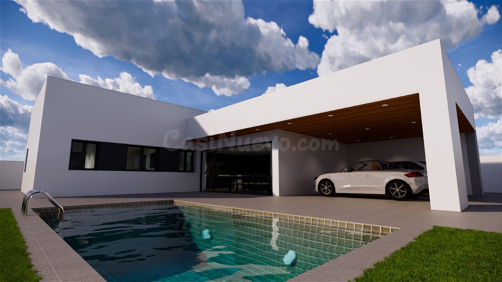 Casa de diseño en parcela de 985 m2 en Cúllar Vega (El Vento - foto 4