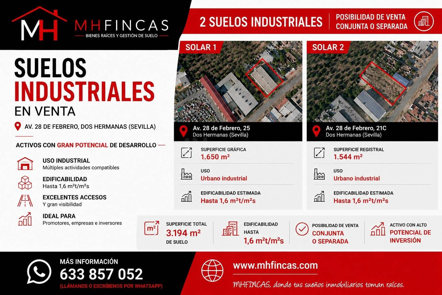 Suelo Industrial con Alta Edificabilidad en Dos Hermanas