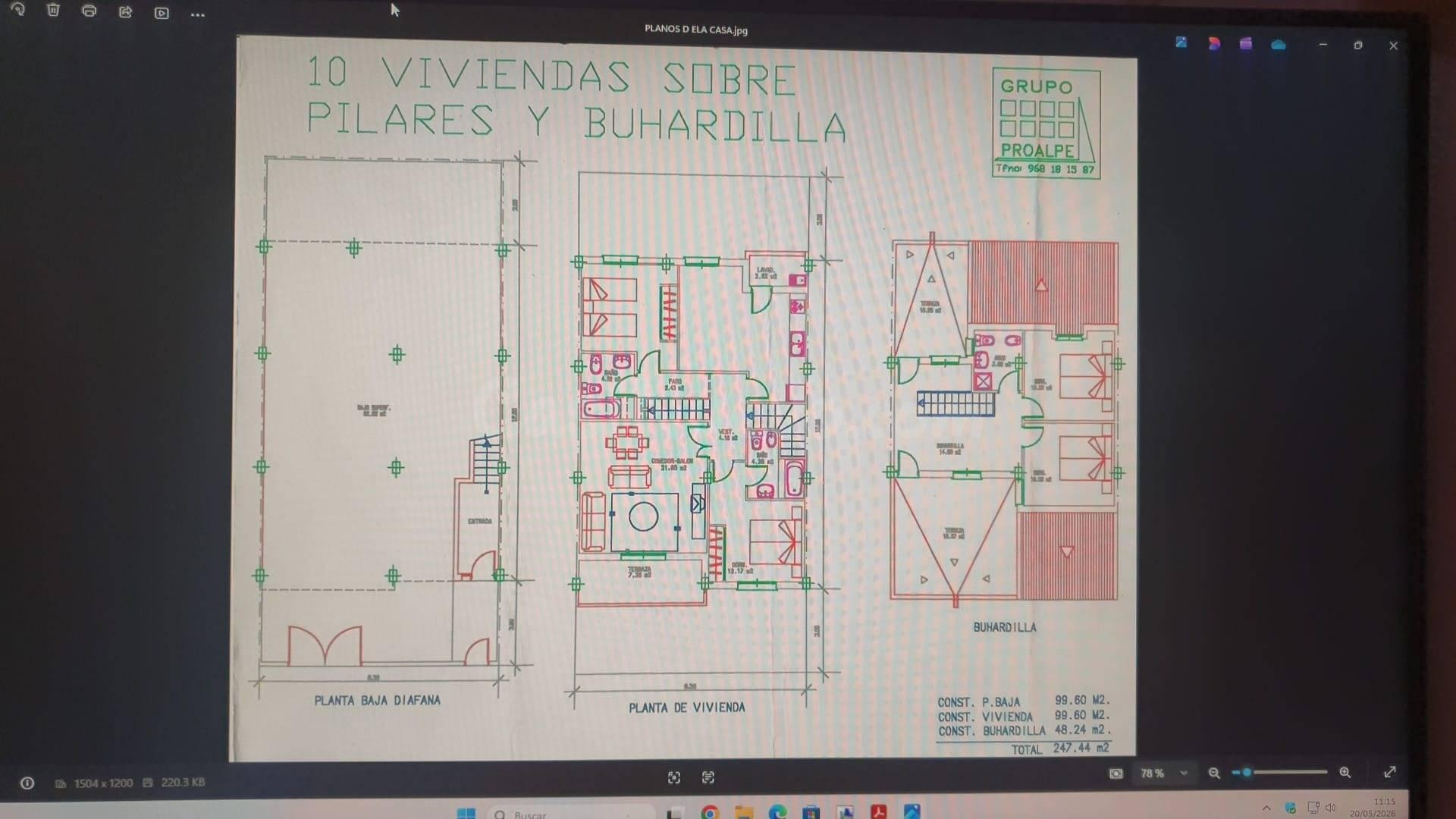 Dúplex 4 habitaciones 247m² en venta - CENTRO