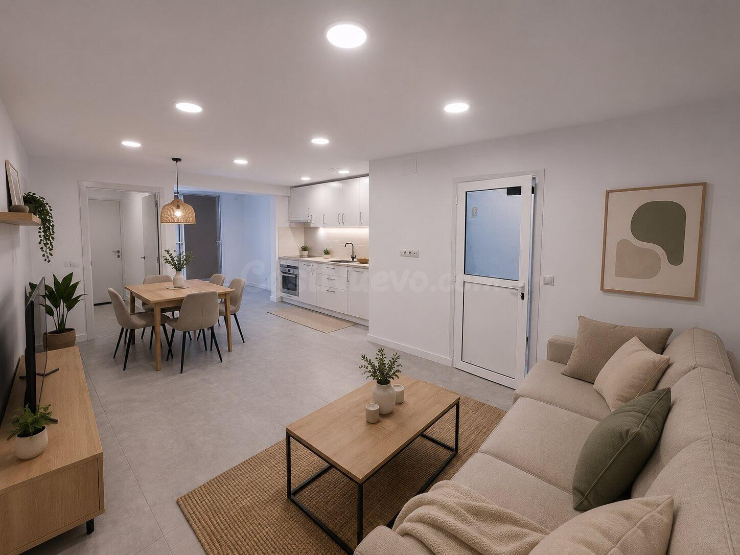 BAJO REFORMADO DE DOS habitaciones EN LA EIXAMPLE