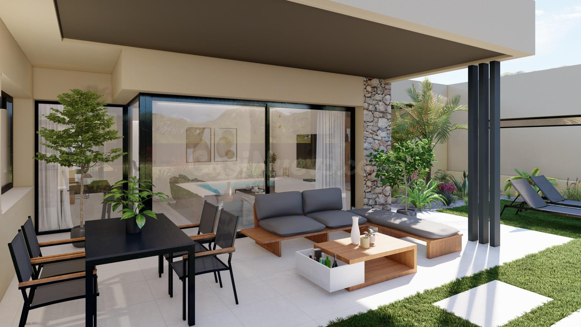Obra nueva casa 3 dormitorios en Murcia, España