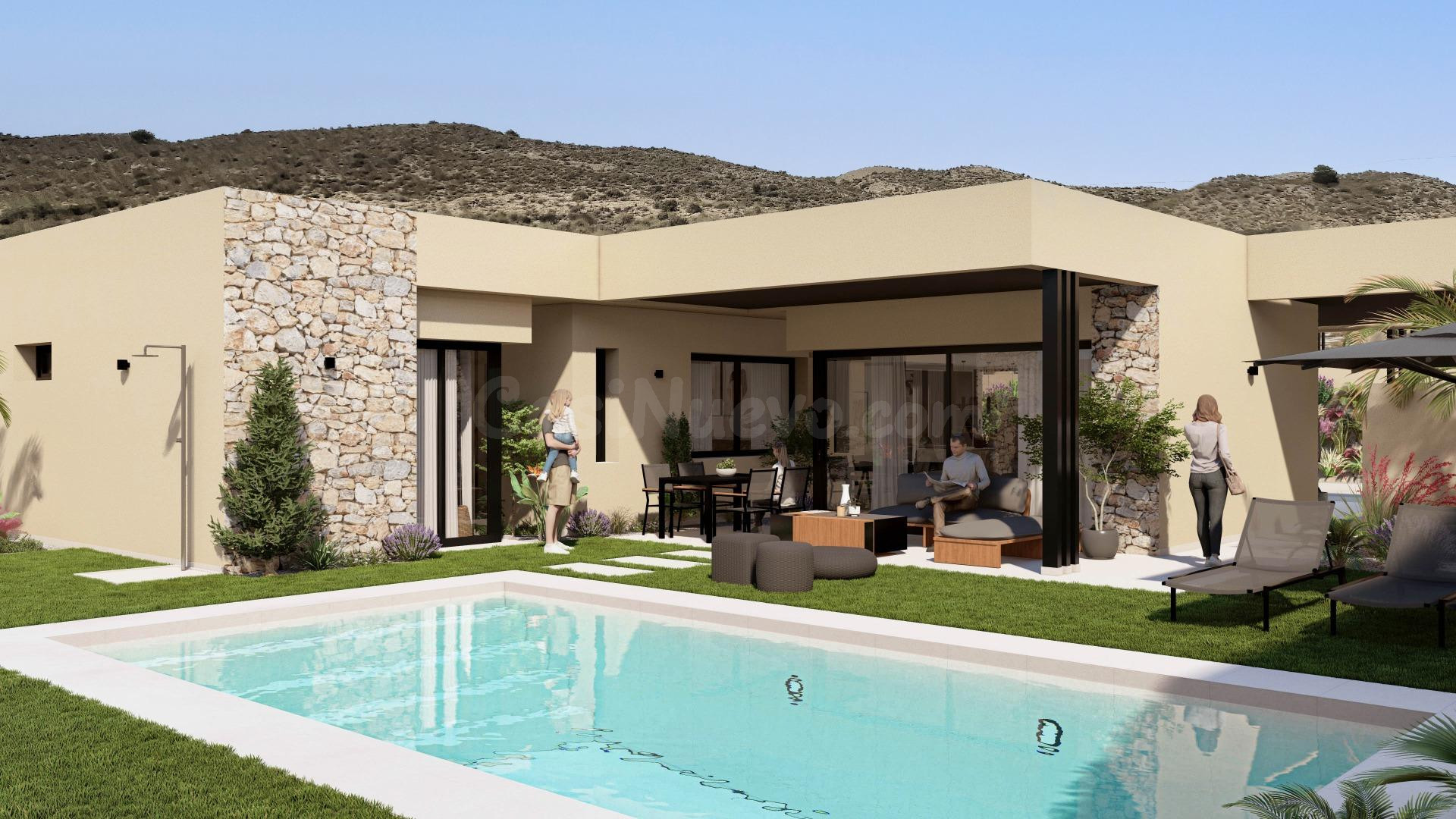 Obra nueva casa 3 dormitorios en Murcia, España