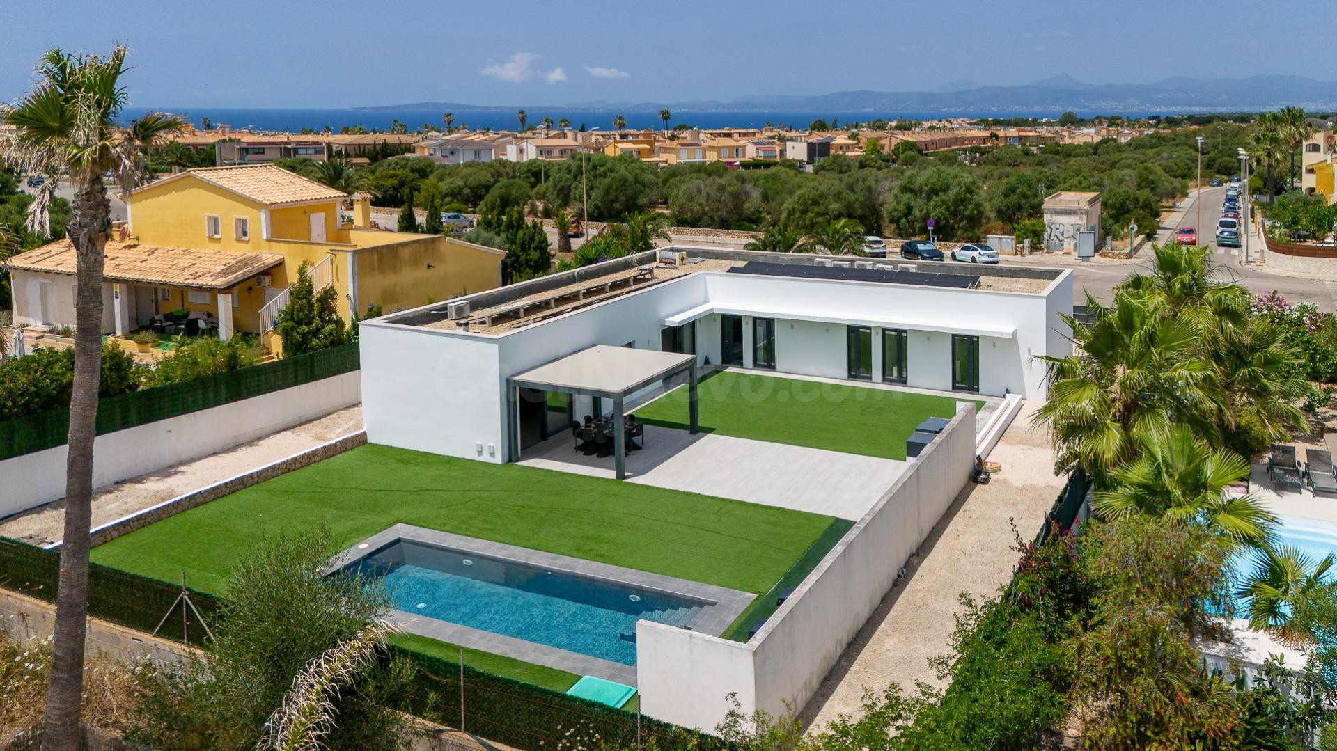 Espectacular unifamiliar Moderno con Piscina en Sa Torre – Eficiencia, Confort y Confianza.