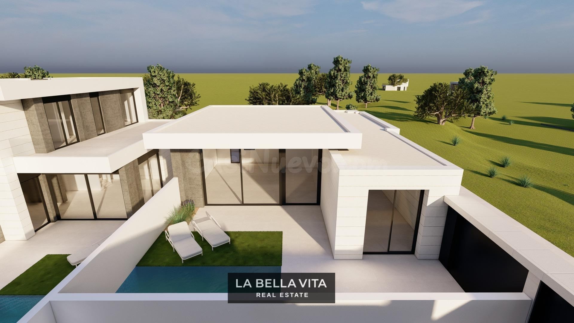 Villas modernas de nueva construcción en Pilar de la Horadada, cerca de la playa