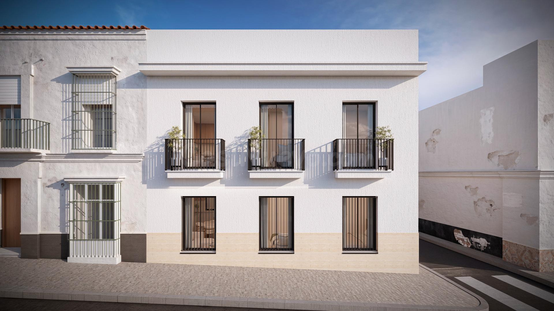Obra nueva en el casco histórico de Sanlúcar: Estreno, luz y funcionalidad
