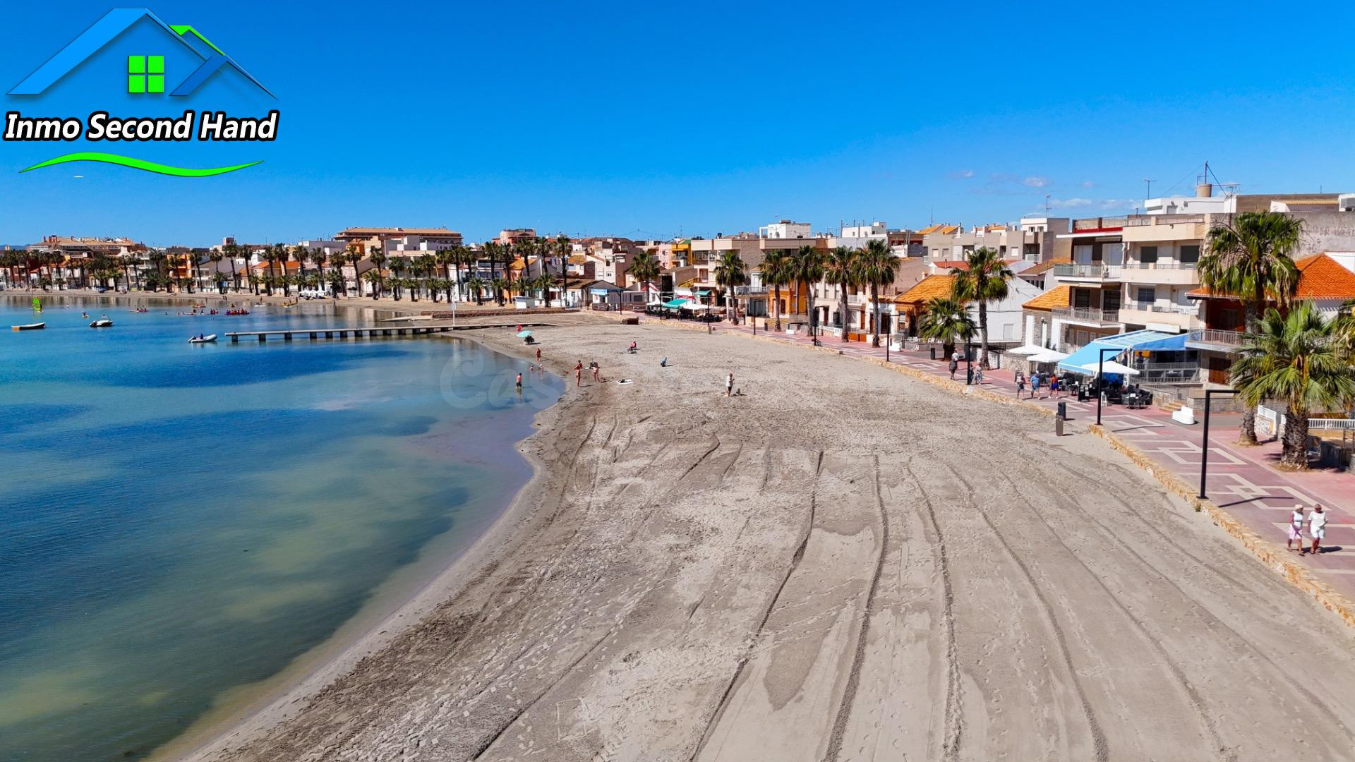 PISO EN LOS ALCAZARES CON PLAZA DE GARAJE A 100M DEL MAR