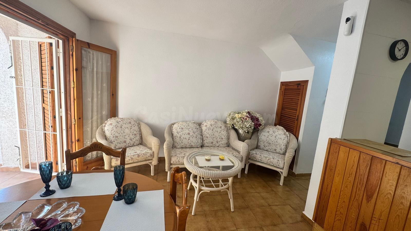 Casa adosada en primera línea de playa con jardín y aparcamiento | Playa Flamenca, Orihuela Costa