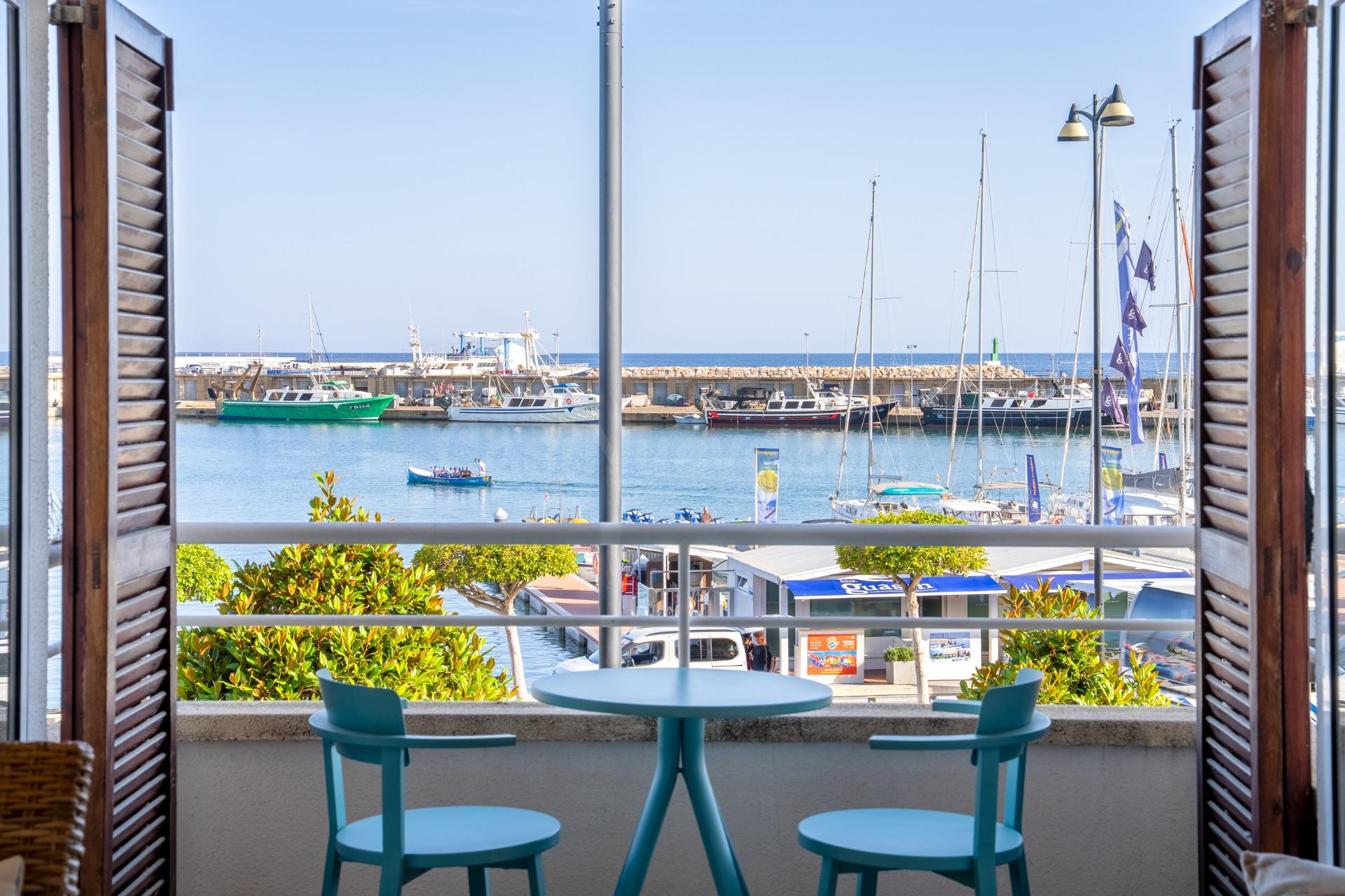 Primera línea de mar en el Puerto de Cambrils