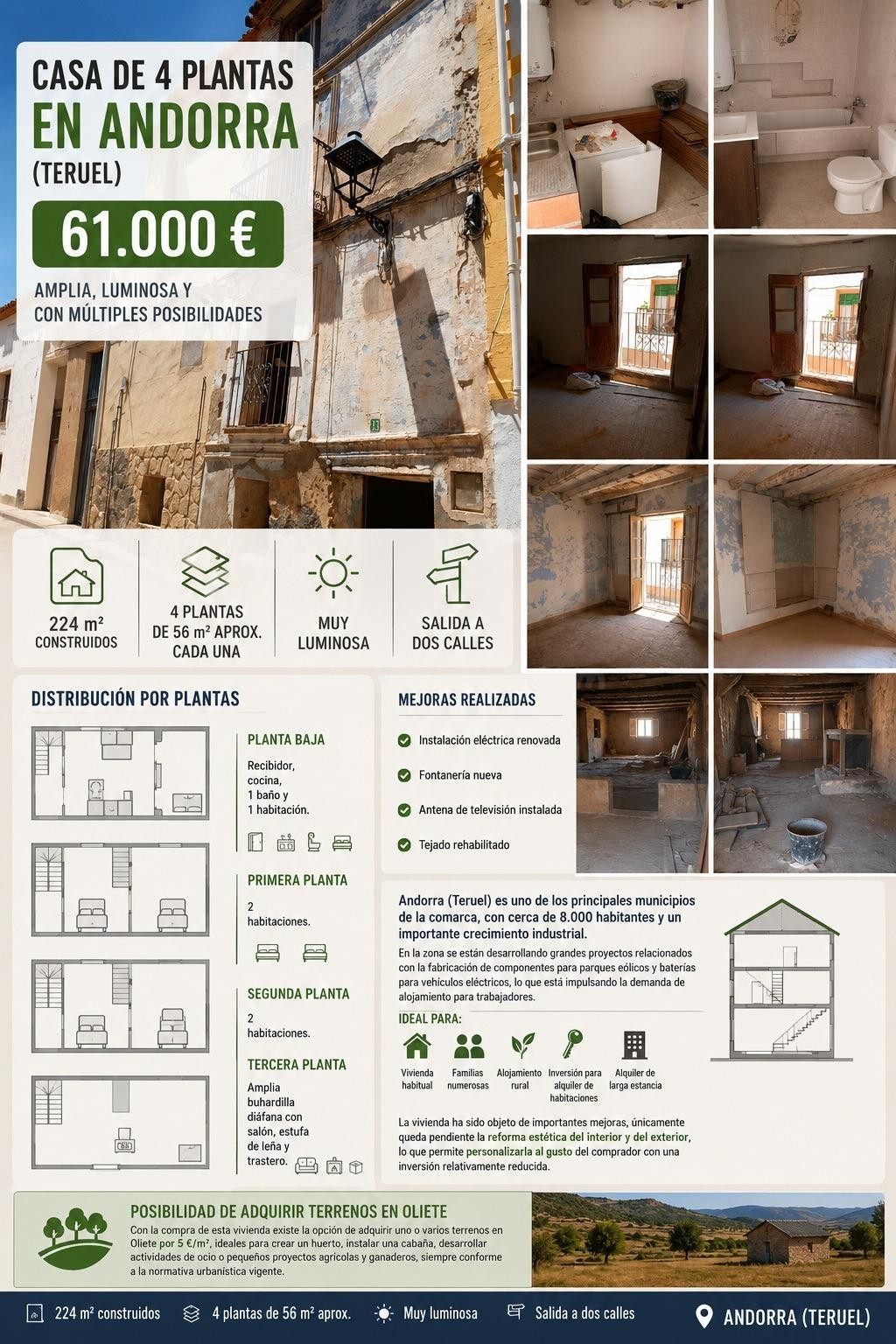 Casa de Pueblo 5 habitaciones 224m² en venta - Andorra