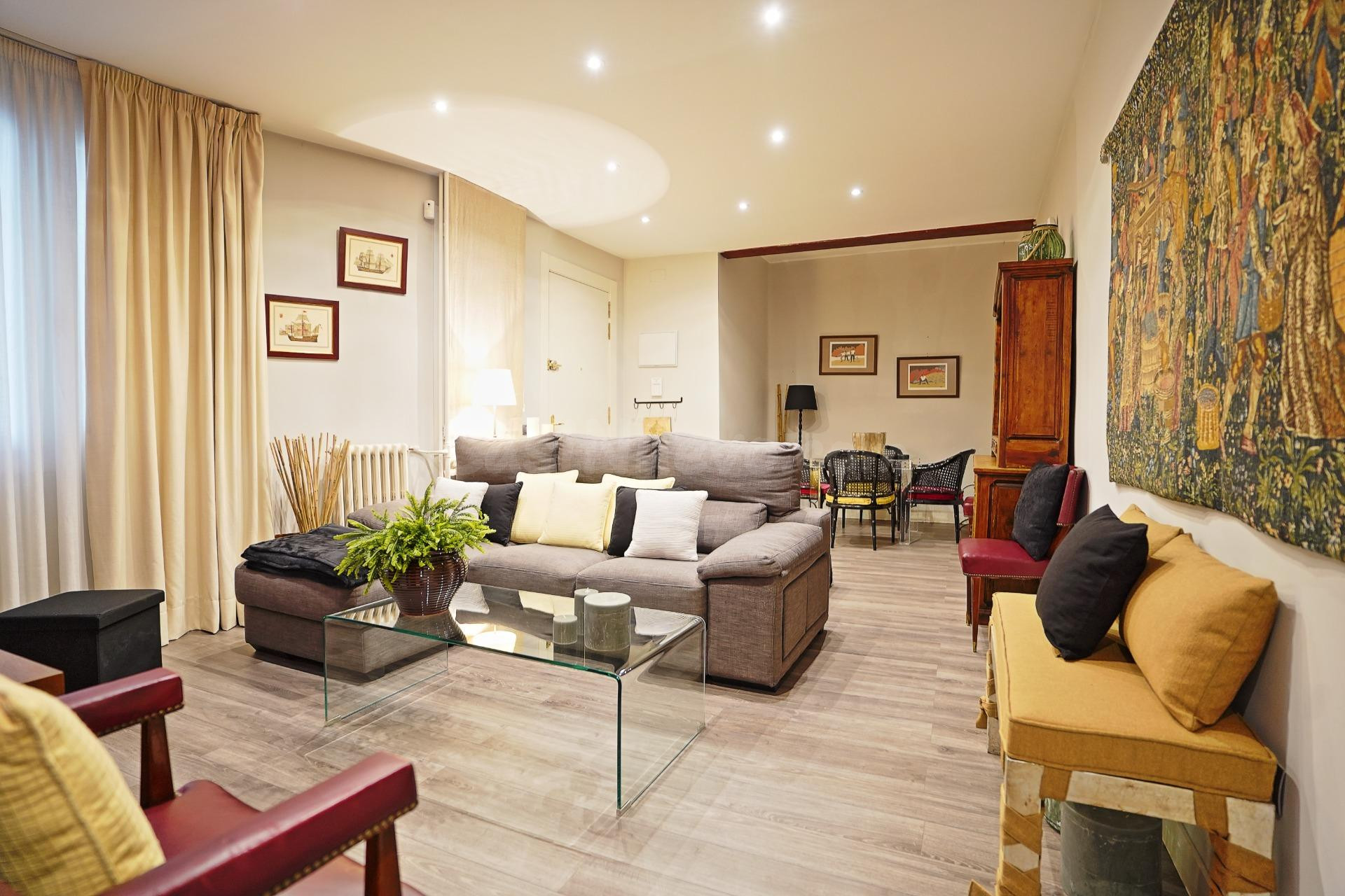 Piso 2 habitaciones 122m² en alquiler - Barrio de Salamanca