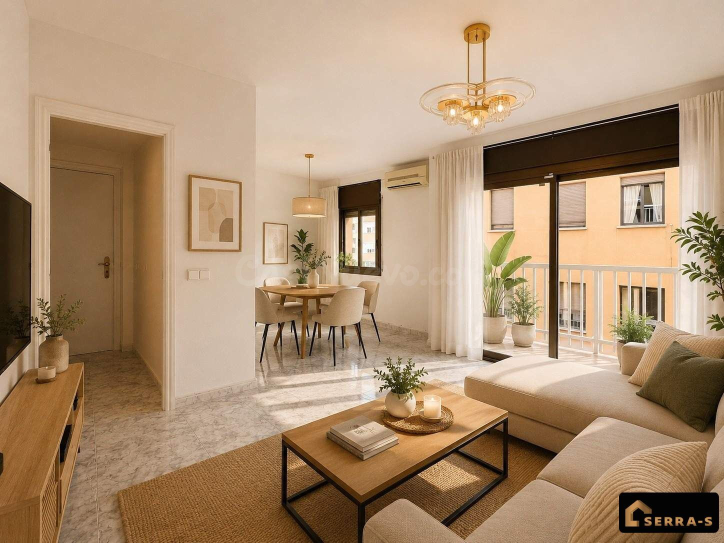 AMPLIO PISO DE 4 habitaciones, LUMINOSO Y CON UNA TERRAZA ESPECTACULAR!!