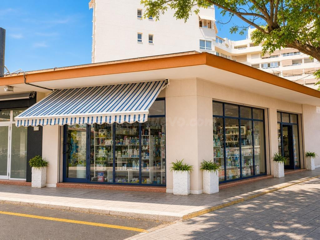 Local comercial en esquina con gran escaparate y parking incluido