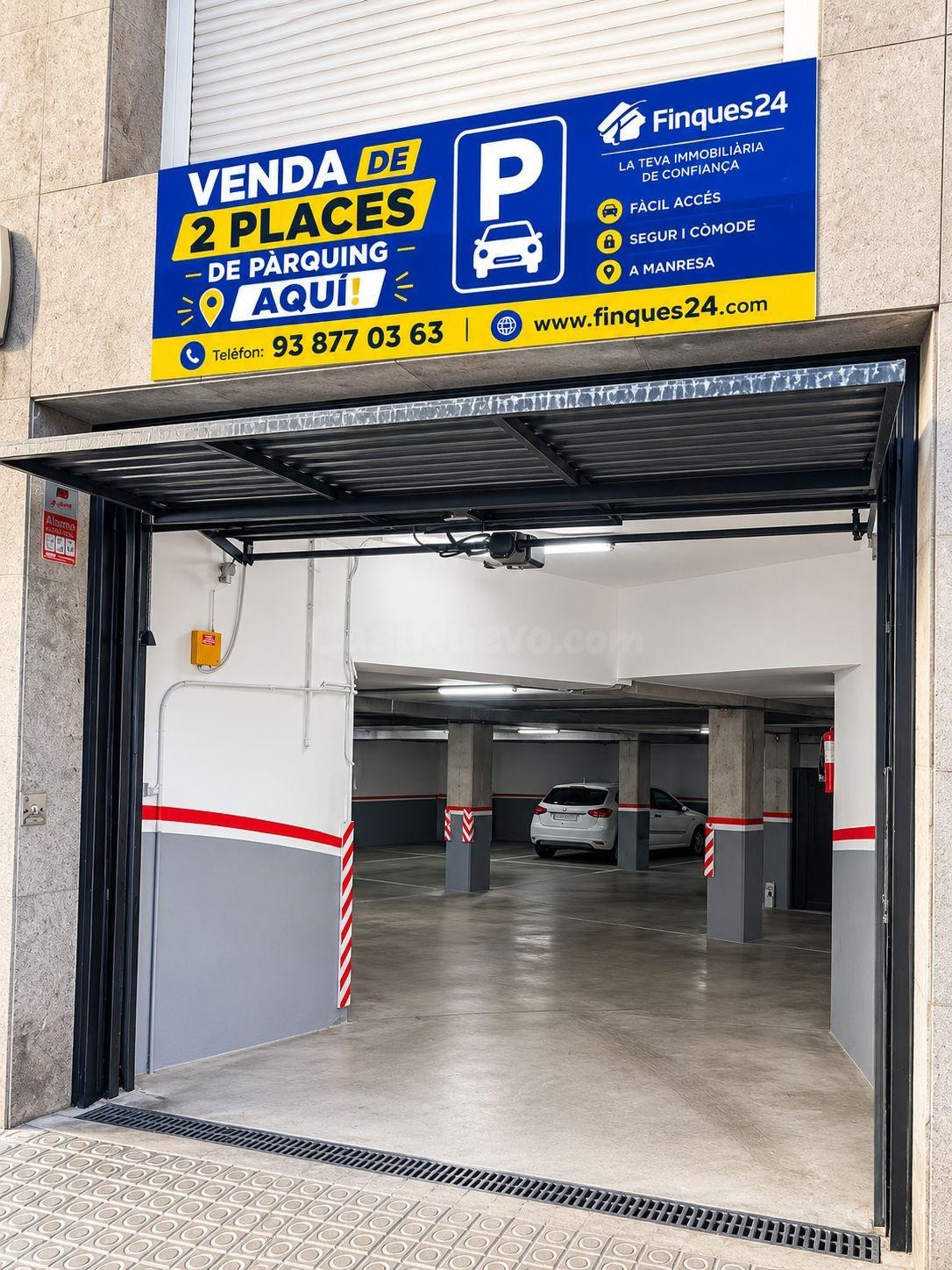 Venta de 2 plazas de parking juntas en Calle Gaudí, 41 – Manresa