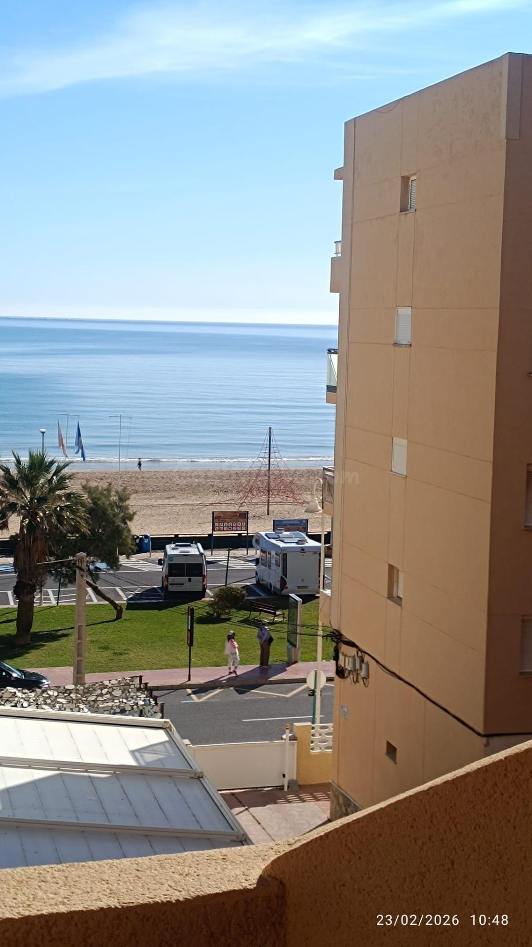Fantástico apartamento de dos habitaciones con vistas a la playa de Guardamar del Segura, Alicante, Costa Blanca