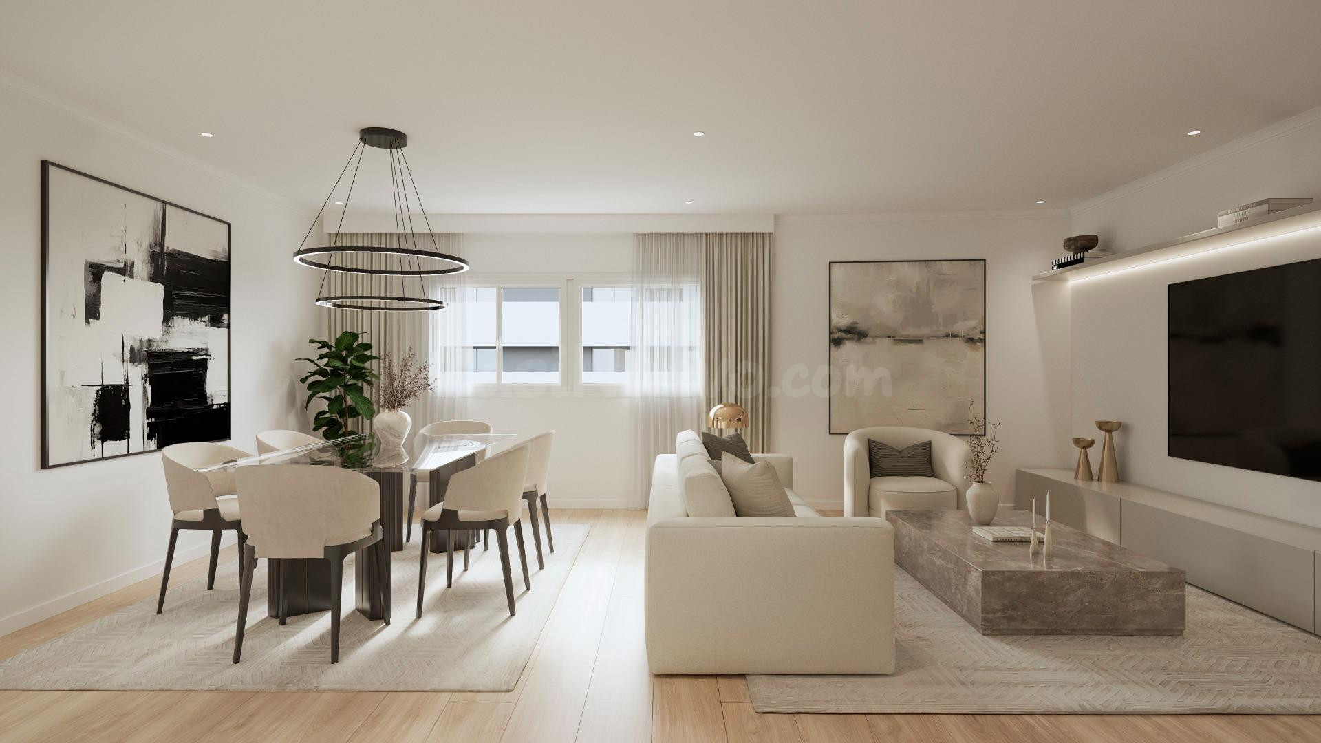 Precioso piso reformado con gran suite y habitaciones muy amplias junto a Francesc Macià