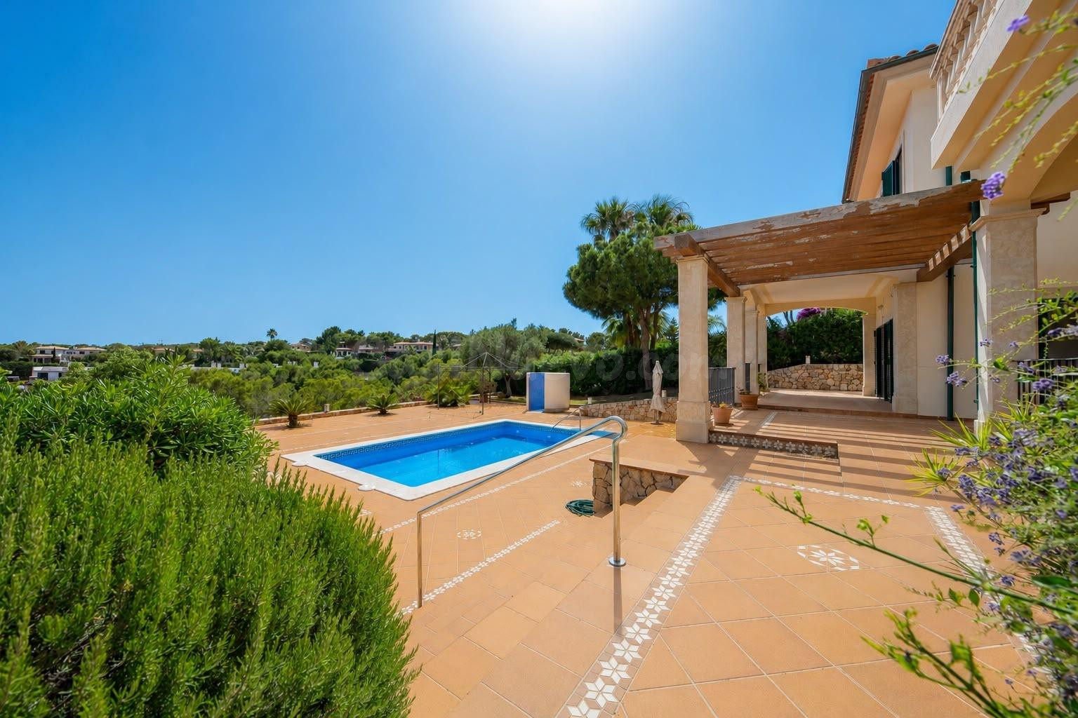 Chalet con piscina en Ses Vinyes