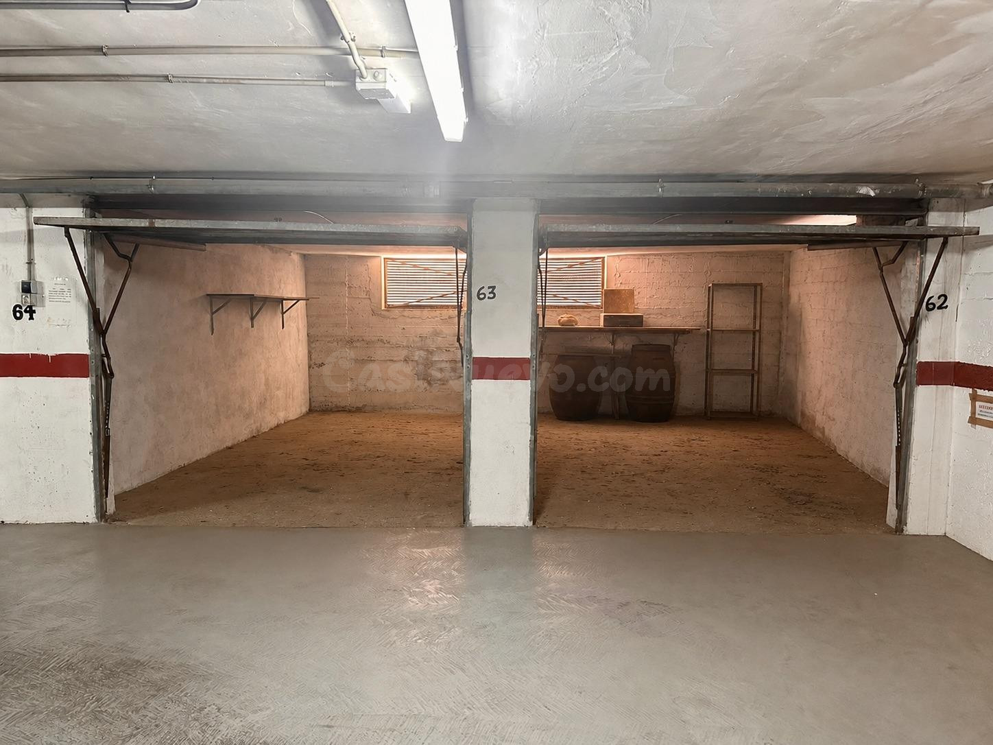 Garaje privado doble en calle Rafal