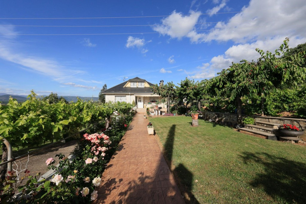 ¡Espectacular propiedad única en El Bierzo! Chalet con piscina, gran finca, viñedo y bodega