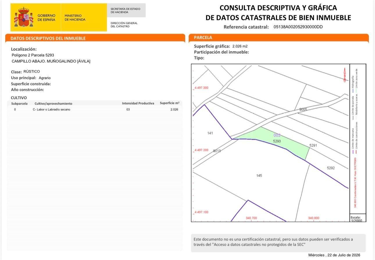 ¡Magnífica finca rústica en Muñogalindo (Ávila)! Más de 4.00 - foto 4