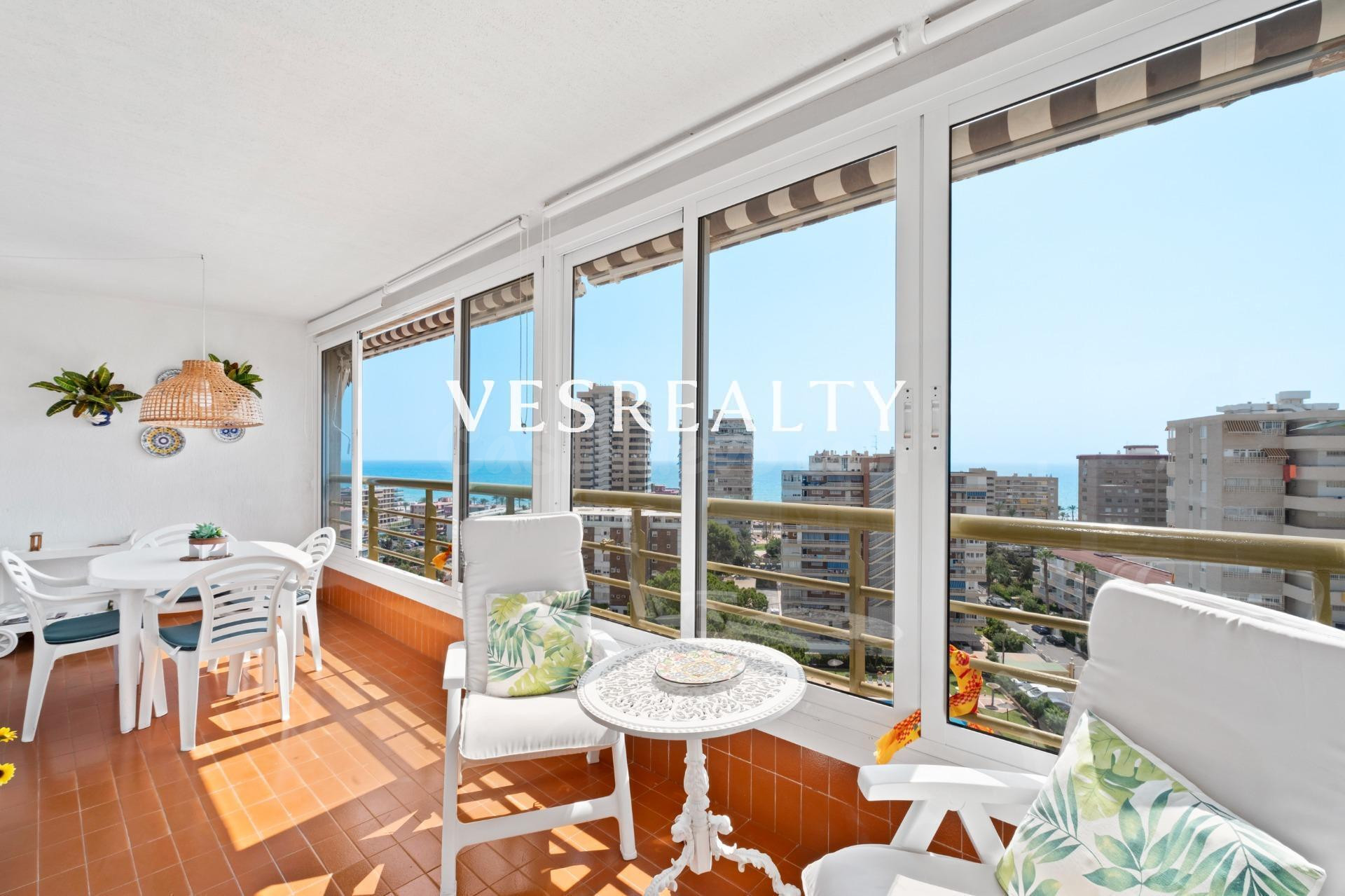 Piso con vistas al mar a 1 minuto de la playa | Piscina, Parking y TRAM | Playa de San Juan