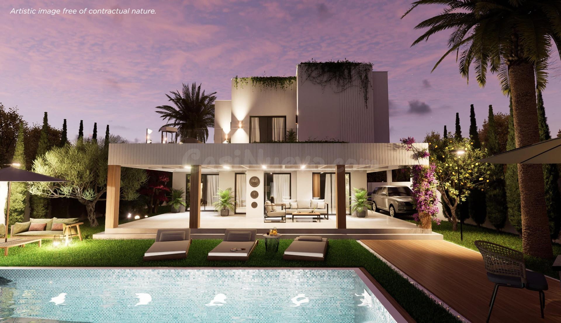 La esencia del lujo mediterráneo en una villa donde el diseño marca la diferencia