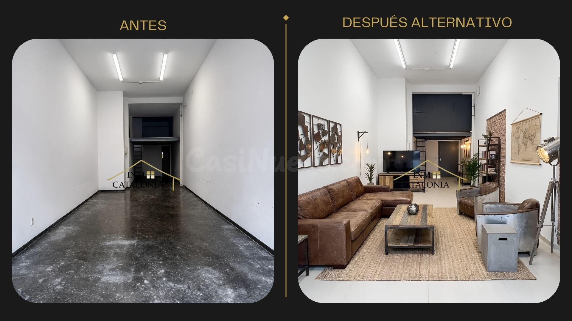 Local comercial en venta en Terrassa | Almacén con altillo y acceso para vehículos con vado