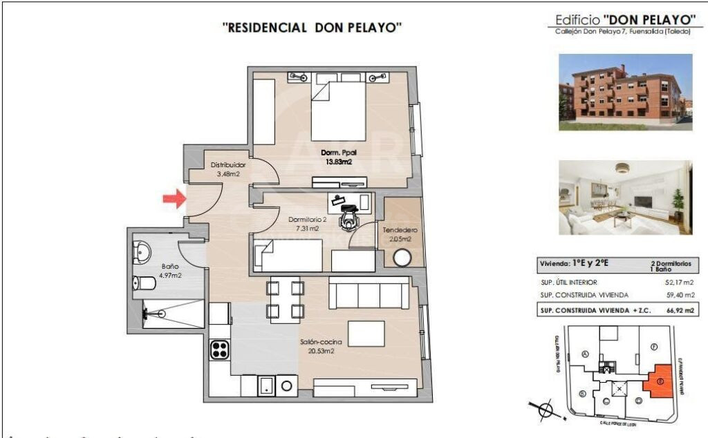 Piso en Fuensalida